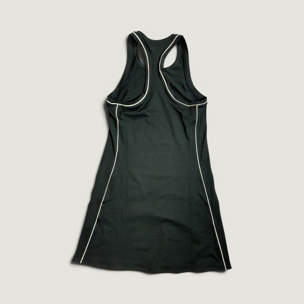 Nike Court Dri-FIT Tennis Dress Womens XS Black Racerback 939308-010 - Picture 3 of 6